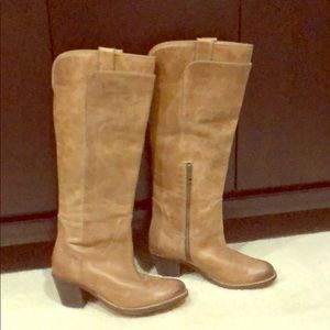 Frye ladies leather knee high boots